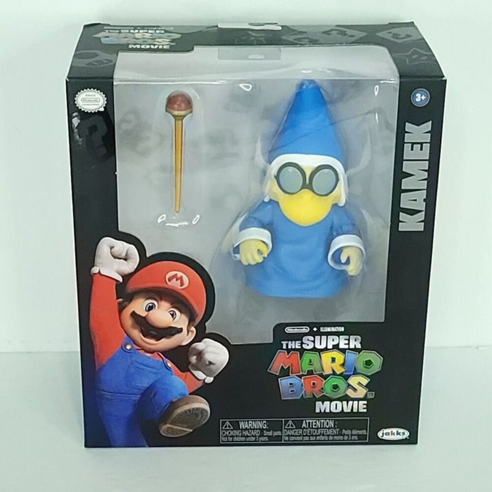Jakks Pacific Kamek Nintendo Super Mario Bros Movie 5 Action Figure BRAND NEW